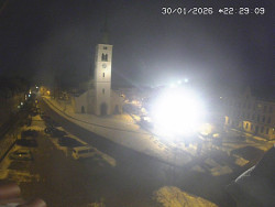 Náměstí, koste sv. Markéty