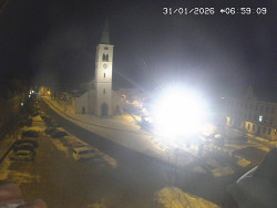 Náměstí, koste sv. Markéty