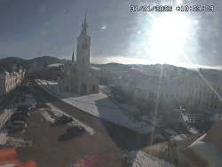 Náměstí, koste sv. Markéty