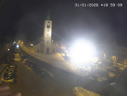 Náměstí, koste sv. Markéty