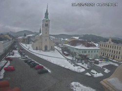 Náměstí, koste sv. Markéty