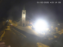 Náměstí, koste sv. Markéty