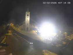 Náměstí, koste sv. Markéty