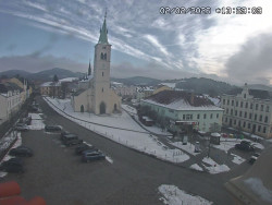 Náměstí, koste sv. Markéty