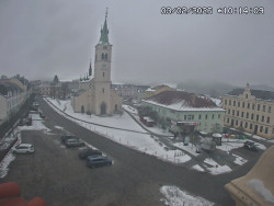 Náměstí, koste sv. Markéty