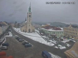 Náměstí, koste sv. Markéty