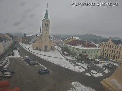 Náměstí, koste sv. Markéty