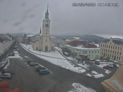 Náměstí, koste sv. Markéty