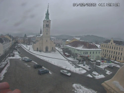 Náměstí, koste sv. Markéty