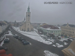 Náměstí, koste sv. Markéty