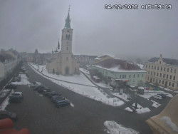 Náměstí, koste sv. Markéty