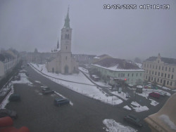 Náměstí, koste sv. Markéty