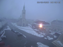 Náměstí, koste sv. Markéty