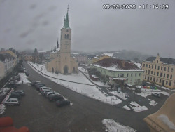 Náměstí, koste sv. Markéty