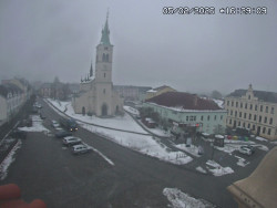 Náměstí, koste sv. Markéty