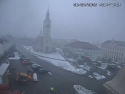 Náměstí, koste sv. Markéty