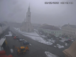 Náměstí, koste sv. Markéty