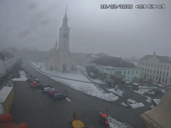 Náměstí, koste sv. Markéty