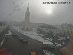 Náměstí, koste sv. Markéty