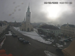 Náměstí, koste sv. Markéty