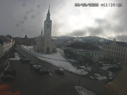 Náměstí, koste sv. Markéty