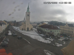 Náměstí, koste sv. Markéty