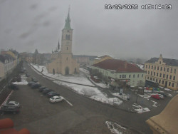 Náměstí, koste sv. Markéty