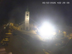 Náměstí, koste sv. Markéty