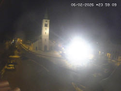 Náměstí, koste sv. Markéty