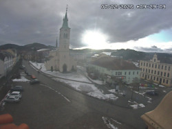 Náměstí, koste sv. Markéty