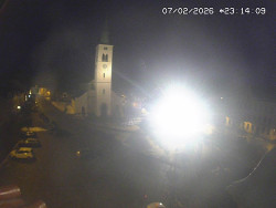 Náměstí, koste sv. Markéty