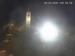 Náměstí, koste sv. Markéty