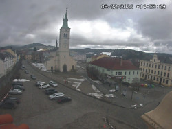 Náměstí, koste sv. Markéty