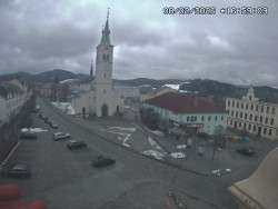 Náměstí, koste sv. Markéty