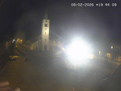 Náměstí, koste sv. Markéty