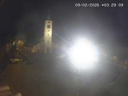 Náměstí, koste sv. Markéty