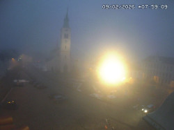 Náměstí, koste sv. Markéty