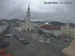 Náměstí, koste sv. Markéty