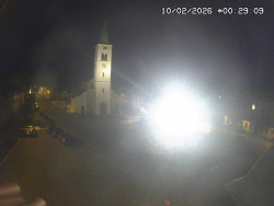 Náměstí, koste sv. Markéty