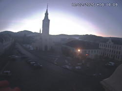 Náměstí, koste sv. Markéty