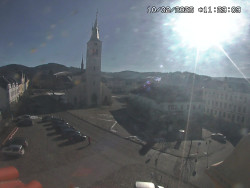 Náměstí, koste sv. Markéty