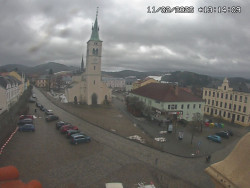 Náměstí, koste sv. Markéty