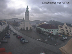 Náměstí, koste sv. Markéty