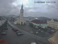 Náměstí, koste sv. Markéty