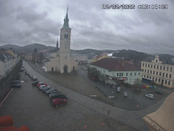 Náměstí, koste sv. Markéty