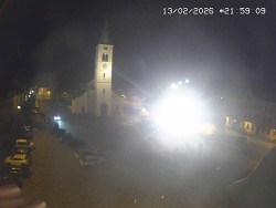 Náměstí, koste sv. Markéty