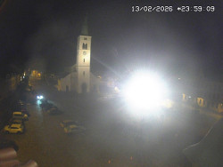 Náměstí, koste sv. Markéty