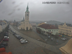 Náměstí, koste sv. Markéty