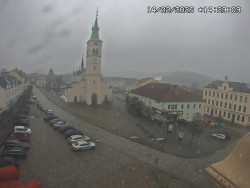 Náměstí, koste sv. Markéty