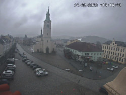 Náměstí, koste sv. Markéty